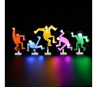 LIGHTAILING Light For Lego-31216 Keith-Haring - Dancing-Figures - Led Lighting Kit Compatible With Lego Building Blocks Model - NOT Included The Model Set