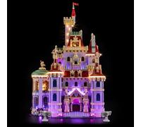 LIGHTAILING Light For Lego-43263 Beauty and the Beast Castle - Led Lighting Kit Compatible With Lego Building Blocks Model - NOT Included The Model Set