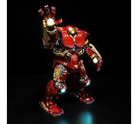 LIGHTAILING Light for Lego-76210 Hulkbuster - Led Lighting Kit Compatible with Lego Building Blocks Model - NOT Included The Model Set