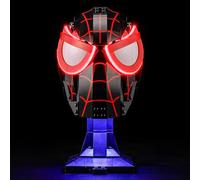 LIGHTAILING Light for Lego-76329 Miles-Morales' Mask - Led Lighting Kit Compatible with Lego Building Blocks Model - NOT Included The Model Set