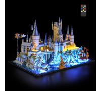 LIGHTAILING Light For Lego-76419 Hogwarts Castle and Grounds - Led Lighting Kit Compatible With Lego Building Blocks Model:Remote-Control Version - NOT Included The Model Set