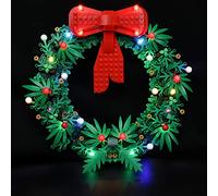 LIGHTAILING Light Set For (Christmas Wreath) Building Blocks Model - Led Light kit Compatible With Lego 40426(NOT Included The Model)