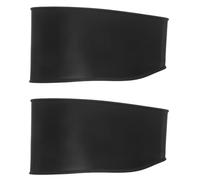 LIGHTAOTAO 1 Pair Silicone Lace Bands for Sports Cleats, Black Soccer Shoe Lace Covers Enhanced Movement Protection and Reduced Risk of Tripping, Suitable for Competition and Team Sports