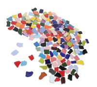 LIGHTAOTAO 1000g Irregular Ceramic Mosaic Tiles for DIY Crafts, Sturdy and Easy to Use Decorative Tiles Suitable for Home Improvement and Garden Decoration Projects