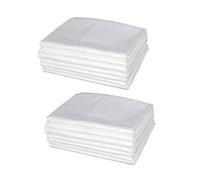 LIGHTAOTAO 100Pcs Cage Liner Disposable Plastic Film for Small Animal Cages Hamster Bunny Rabbit Guinea Pig Bedding Protector