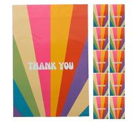 LIGHTAOTAO 100pcs Shipping Express Bags Strong Glue Pe Self-Seal Waterproof Poly Mailers Rainbow Printed Packaging Bags for Mailing