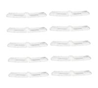 LIGHTAOTAO 10Pcs Bike Wheel Reflectors High Reflective Night Warning Safety Reflective Clips for Mountain and Road Bikes Portable Decoration