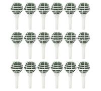 LIGHTAOTAO 18pcs Wedding Flower Stand Plastic Bouquet Holder with Mud Inserts for Fresh Floral Arrangement Bridal Bouquet Handle Rack for DIY Wedding Styles and Keepsake Preservation