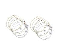 LIGHTAOTAO 19pcs Lyre String Accessory Steel Replacement Strings for Lyre Harp Standard Tension with Sound for Musicians