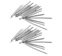 LIGHTAOTAO 2 Sets 24 Fret Guitar Fret Wires 2.9Mm Silver Metal Replacement Kit for Electric and Acoustic Guitar Fingerboard Repair