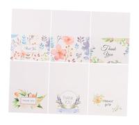 LIGHTAOTAO 2 Sets Floral Thank You Cards with Envelopes Decorative Thank You Notes for Weddings Business and Special Occasions Lightweight Fade-resistant Design with Ample Writing Space