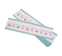 LIGHTAOTAO 20pcs Dry Erase Number Line Board from 100 to 100, Visualised Math Learning Tool Supporting Addition and Subtraction, Paper Material Educational Aid for Classroom and Math