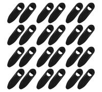 LIGHTAOTAO 25pcs Bike Cable Guide Clamps for Shifter Cables Plastic Frame Fixing Clips and Visual Enhancement Suitable for Mountain Bike