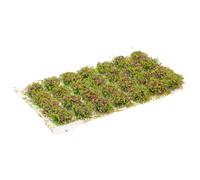LIGHTAOTAO 28pcs Train Model Scenery Landscape with Realistic Lavender Flower Clusters Detailed Plant Decorations for Model Train Layouts Suitable for Hobby Building and Craft Displays