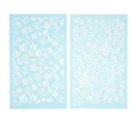 LIGHTAOTAO 2pcs Clay Molds for Earring DIY Clay Craft Molds Plastic Material Easy to Use Repeated Use Lightweight for Jewelry Making