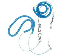 LIGHTAOTAO 2pcs Elastic Parrot Training Leash for Safe Outdoor Flying Bird Rope for Pet Parrots Control Your Bird Effectively