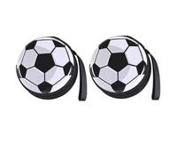 LIGHTAOTAO 2pcs Football Shaped Coin Purse Smooth Finishes and Compact Portable Design, Tinplate Material for Travel the Go Scenarios, Creative Style Rounded Money Container