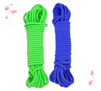 LIGHTAOTAO 2pcs Jump Elastic Band Skipping Rope for Outdoor School Use Meters Green Blue Rubber Bands for Fitness and Fun