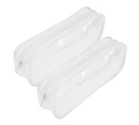 LIGHTAOTAO 2Pcs Large Capacity Decorative Pen Organizer Convenient Multi Use Stationery Bag for Adults Writers Artists for School Office Outdoor Activities