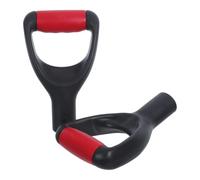 LIGHTAOTAO 2pcs Plastic D Handle Replacement for Shovel and Hoe with 32mm Inner Diameter, Ergonomic Comfort Grip, Easy Installation, for Outdoor Garden Digging and Fork Tools
