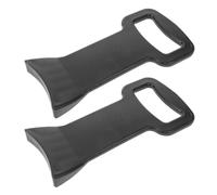 LIGHTAOTAO 2pcs Portable Tire Changer Tool for Car Tire and Rim Mounting Made of Sturdy Black Plastic Compact Storage Designed for Professional Use