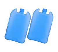 LIGHTAOTAO 2pcs Reusable Ice Packs for Cooler Bags Pe Material Flat Ice Blocks with Effective Cooling for Outdoor Activities and Lunch Boxes Freezer Packs Essentials