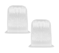 LIGHTAOTAO 2pcs Roman Column Mold Architectural Corbel Mould Xps White Multiple Mold Functions Robust Construction for Gardens and Professional Villa Construction