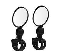 LIGHTAOTAO 2pcs Safe Bike Handlebar Mirror Wide Angle Rearview Bicycle Mirrors for Road Folding Bikes for Enhanced Riding Safety