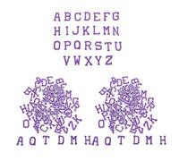 LIGHTAOTAO 3 Sets Felt Letter Board A-z Letters for Message Board Sew Appliques for Jackets and Shirts for Decorative Repair