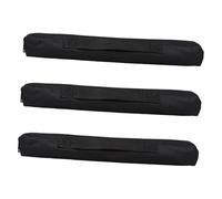 LIGHTAOTAO 3pcs Black Recorder Bag Portable Musical Instrument Storage Bag for Vertical Flute Soprano Saxophone