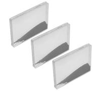 LIGHTAOTAO 3pcs Iron Filings Magnetic Field Experiment Kit with Real Field Simulation, Portable Physics Demonstration Tools for Science Classrooms, Plastic and Iron Material, 6.50x5.00x0.80cm