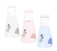 LIGHTAOTAO 3pcs Pet Water Fountain for Hamster No Leak Design Cute Water Dispenser for Small Animals for Groundhog Rabbit Chinchilla Squirrel