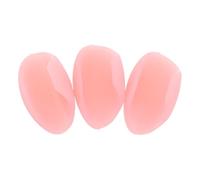 LIGHTAOTAO 3pcs Pink Silicone Flute Thumb Rest Cushion Finger Pad Wind Instrument Parts for Comfortable Grip Precise Finger Guidance for Practice Performance
