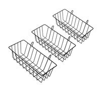 LIGHTAOTAO 3Pcs Rabbit Hay Feeder Washable Iron Basket for Pet Cages Durable Hay Rack for Rabbits Animals Easy Installation Space Saving Design Safe Reliable Hay Container