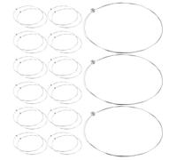 LIGHTAOTAO 40pcs Guitar Strings Replacement Kit Stainless Steel Wire for Acoustic and Electric Instruments Long Lifespan Gentle Hands Versatile Compatibility Easy to Change