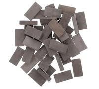 LIGHTAOTAO 40pcs Miniature Brick Block Set for DIY Dollhouse Decor Realistic Mini Fake Bricks for Micro Landscape Step Decoration for Turtle Tanks and Mini Gardens