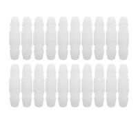 LIGHTAOTAO 40Pcs Plastic Wiper Connector Hose Adapter Efficient Spray Distribution for Car and Truck Windshield Washer Tube Fitting