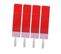 LIGHTAOTAO 4pcs Armband Soccer Captains Team Bands Captain Arm Bands Elastic Sports Arm Football Adjustable Football Versatile Nylon Red