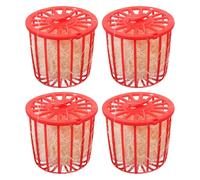 LIGHTAOTAO 4Pcs Bird Nesting Bowls Plastic Breeding Nesting Tool for Canaries and Parrots Bird Cage Nest Basin Suitable for Doves and Finches