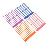 LIGHTAOTAO 4pcs Diamond Art Rulers for DIY Projects Precision Drill Alignment Tool with Bead Alignment Feature, Pla Material Measuring Rulers for Rhinestone Dot Placement in Home Decor