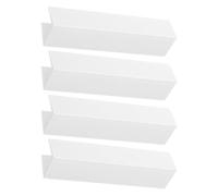 LIGHTAOTAO 4pcs Pet Gate Groove Reinforcement Kit U-shaped Slots for Dog Fence Stairs Gate Doorway Safety Barrier