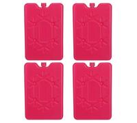 LIGHTAOTAO 4pcs Reusable Ice Packs for Lunch Boxes and Coolers, 200ml Design Pe Material with Rapid Cooling Feature, for Food and Medicine Shipping, Camping, Beach, Car Use