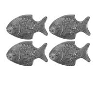 LIGHTAOTAO 4pcs Reusable Iron Fish Cooking Tool for Iron Supplementation for Household Kitchen and Broths to Support Pregnant Women and Athletes
