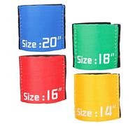 LIGHTAOTAO 4pcs Silent Belt for Drum Cymbal Mute Set Includes Cymbal Pad and Tape for Drumming Practice Pad Use at Home Studio