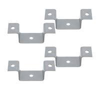 LIGHTAOTAO 4pcs Stainless Steel Copper Busbar Bracket for Utility Trailers, Heavy Load Support with Easy Installation, Suitable for Modern Trailer Construction and Subway Applications, Size