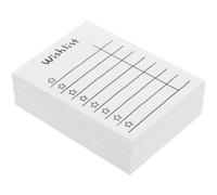 LIGHTAOTAO 5 Books of Convenient Memo Pads Graduation Party Note Pads Prioritizing and Personalizing Work Features, Portable White Paper for Students and Teachers to Keep a Diary and Skills