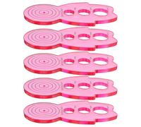 LIGHTAOTAO 5 Pcs Pink Paper Quilling Tool for Professionals and Learners