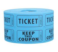 LIGHTAOTAO 500pcs Double Roll Raffle Tickets for Events Party Fundraisers and Admissions with Perforated Design and Connect Information Space for Concerts Class Rewards and Holiday