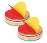 LIGHTAOTAO 500Pcs Round Origami Paper Circles Double Sided 12X12Cm Assorted Bright Colors for Boys and Craft Projects and Festive Decorations