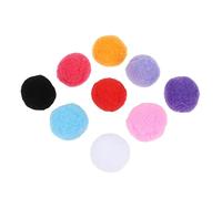 LIGHTAOTAO 50pcs 4cm Assorted Craft Pom Poms Fluffy Balls Soft Decorations for Diy Creative Crafts Arts and Boys and Girls Activities
